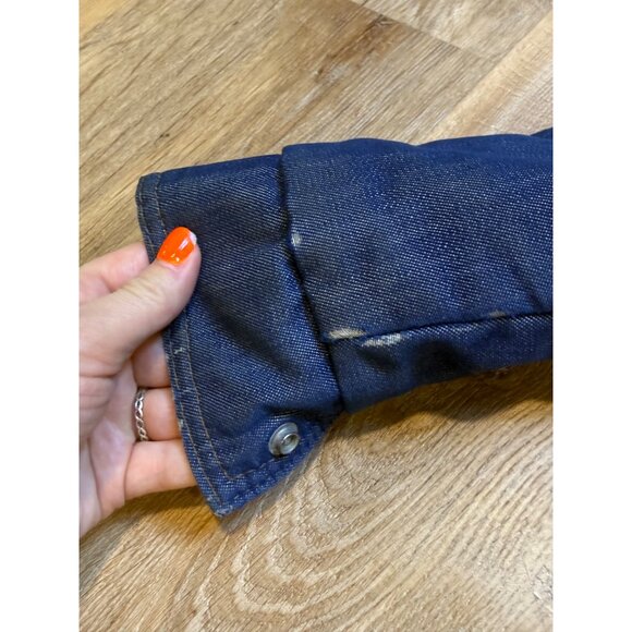 Rare Vintage 70s Levis Small Ski Puffer Jacket Orange Tab XS/S - Picture 16 of 16